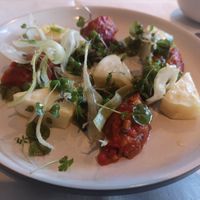 Celeriac ratatouille at Lemon Tree in Donegal
