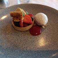 Honeycomb tartlet at Lemon Tree in Donegal