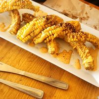 vegetarian corn ribs at Zapoteca Mexican Grill & Seafood in White Rock