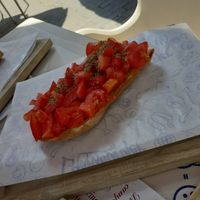 Bruschetta (vegan) at Bar Martini in Pisa