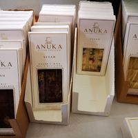 Chocolate bars at Anuka Artisan Chocolate in Perth