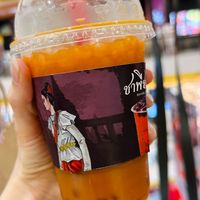 Vegan Thai tea (65 THB) at Cha Tra Mue - Central Festival in Chiang Mai