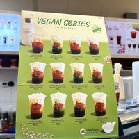 Vegan Series, oat milk lattes at Cha Tra Mue - Airport Plaza in Chiang Mai