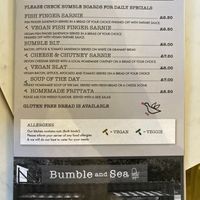   at Bumble and Bee in Exmouth