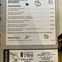   at Bumble and Bee in Exmouth