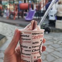 Soy ice cream at Cafe Soya in Batumi