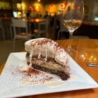 Tiramisu cheesecake!  at Zest Kitchen & Bar in Salt Lake City
