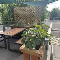 Patio out front  at Zest Kitchen & Bar in Salt Lake City