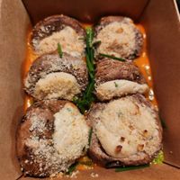 Stuffed mushrooms at Zest Kitchen & Bar in Salt Lake City