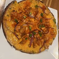 Buffalo Ranch Pizza - delicious!!  at Zest Kitchen & Bar in Salt Lake City