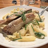 Pasta closeup  at Zest Kitchen & Bar in Salt Lake City