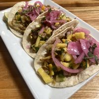 Jackfruit tacos  at Zest Kitchen & Bar in Salt Lake City