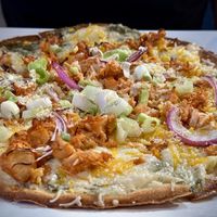 Buffalo Ranch Pizza  at Zest Kitchen & Bar in Salt Lake City