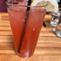 Strawberry lemonade   at Zest Kitchen & Bar in Salt Lake City
