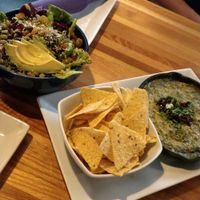 Spinach cheese and super food salad at Zest Kitchen & Bar in Salt Lake City