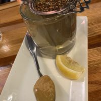 Golden sun tea at Zest Kitchen & Bar in Salt Lake City