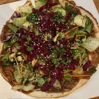 Spicy Thai pizza at Zest Kitchen & Bar in Salt Lake City