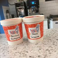 Vegan at Twice Cream in Edmonton