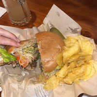   at The Yellow Deli in San Sebastian