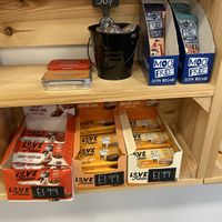 Vegan chocolate  at Island Larder in Shetland Islands