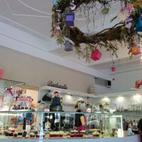 counter at Barbarella Cafe in Aachen