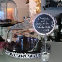 Vegan brownie at Barbarella Cafe in Aachen