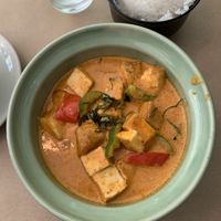 Panang curry with tofu  at Yasotorn Thai Cusine in Evanston
