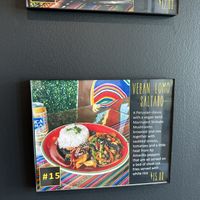 Vegan lomo saltado  at Culantro in Ferndale