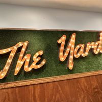 Sign inside  at The Yard Milkshake Bar in Flowood