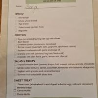 Build your own breakfast at Mimamori in 