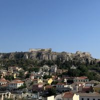 Views from table   at Attic Urban Rooftop in Athens