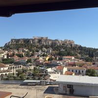Part of the view  at Attic Urban Rooftop in Athens