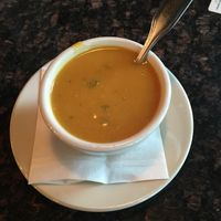 lentil soup at Makarios in Birmingham