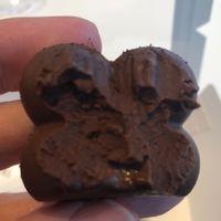 Vegan espresso mouse  at Feels in Abu Dhabi