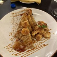 Cocnut Crêpe Nacbspeise auf Anfrage vegan  at YAAGA - BACKYARD DINING in Negombo