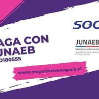 Pago con Junaeb at Emporio Vive Vegano - Collection Only in Santiago