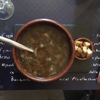Soupe aux oignons  at le Café de la Comédie in Carcassonne