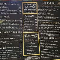 Full menu. at le Café de la Comédie in Carcassonne