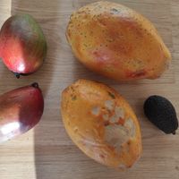 Beautiful fruits I got from Sąžiningas ūkis. at Sąžiningas ūkis - Benedikto turguje - Maybe closed in Vilnius