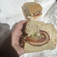 Italian sub  at Firehouse Deli in Gaithersburg