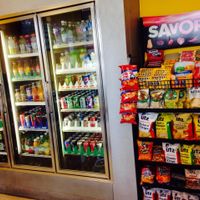 Snacks and beverages at Firehouse Deli in Gaithersburg