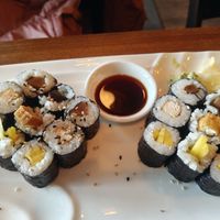 Sushi menu at Sen Vegan in Berlin