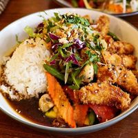 deep fried tofu at Sen Vegan in Berlin