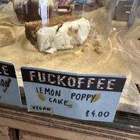   at Fuckoffee in East London