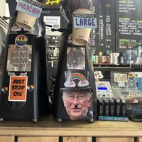   at Fuckoffee in East London