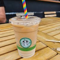 Iced Latte at Fuckoffee in East London