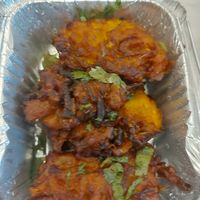 Onion bhaji at Chefs Kitchen Indian Restaurant in Kidderminster