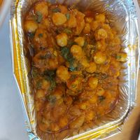 Chana masala at Chefs Kitchen Indian Restaurant in Kidderminster