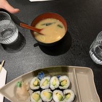Makis à l’avocat et ramen  at Mikado in Strasbourg