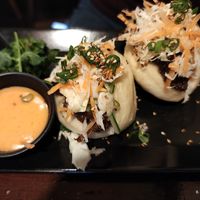 Sticky braised Jackfruit Bao at Dumplinghouse in Kassel